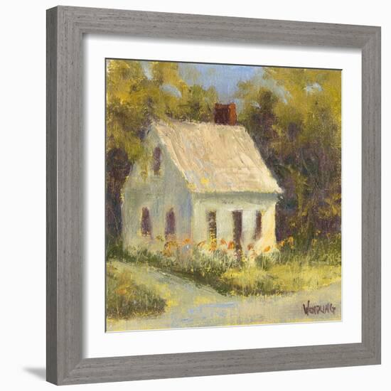 Sweet Cottage I-Marilyn Wendling-Framed Art Print