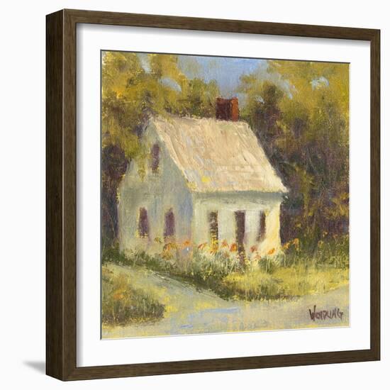 Sweet Cottage I-Marilyn Wendling-Framed Art Print