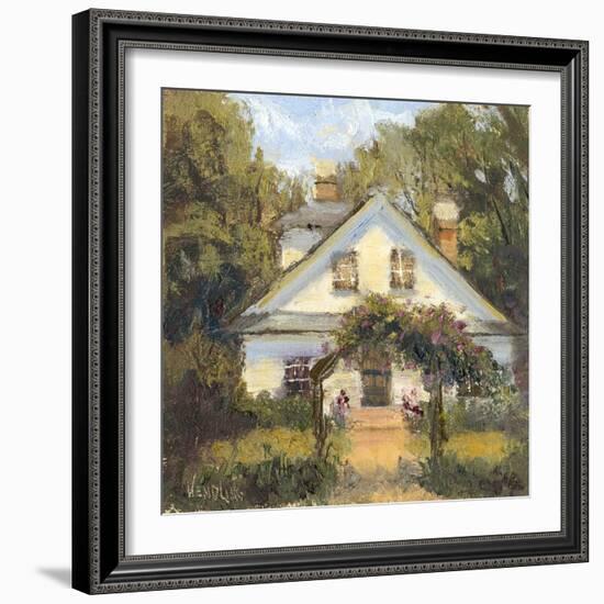 Sweet Cottage II-Marilyn Wendling-Framed Art Print