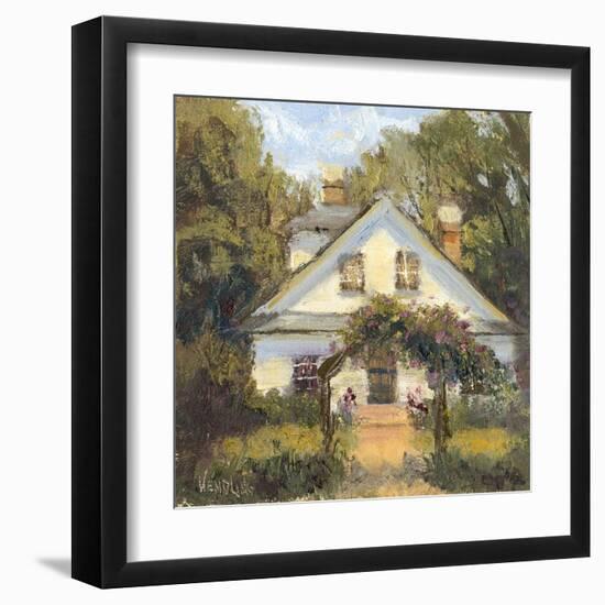 Sweet Cottage II-Marilyn Wendling-Framed Art Print