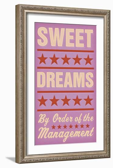 Sweet Dreams-John W^ Golden-Framed Art Print