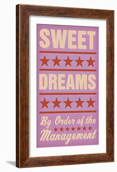 Sweet Dreams-John W^ Golden-Framed Art Print