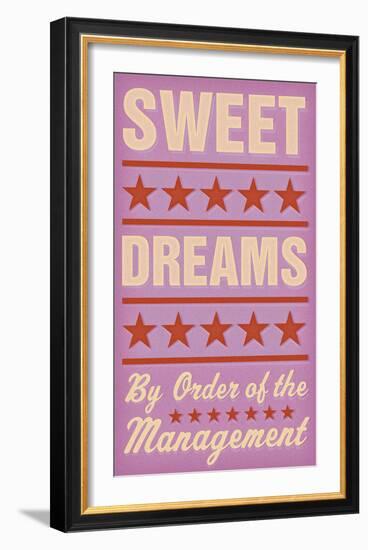 Sweet Dreams-John W^ Golden-Framed Art Print