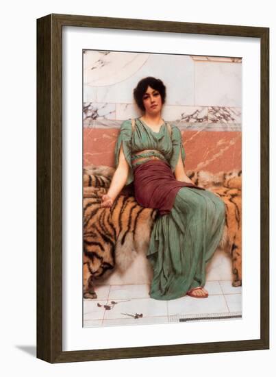 Sweet Dreams-John William Godward-Framed Art Print