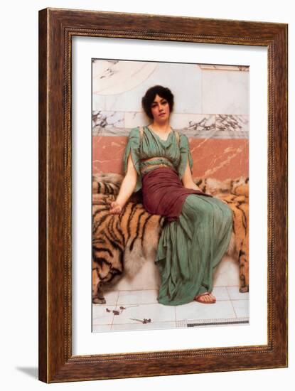 Sweet Dreams-John William Godward-Framed Art Print