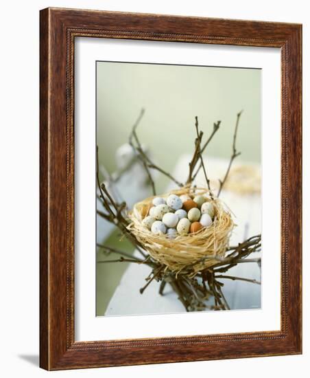 Sweet Easter Eggs in a Nest-Philip Webb-Framed Photographic Print