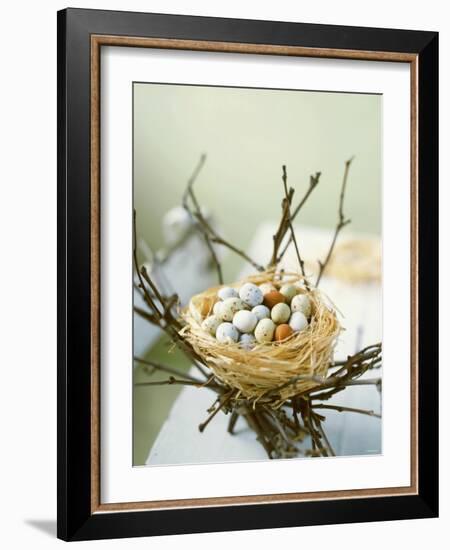 Sweet Easter Eggs in a Nest-Philip Webb-Framed Photographic Print