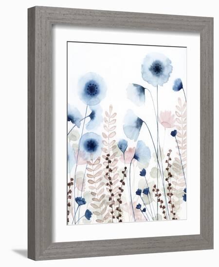 Sweet Flower Field I-Grace Popp-Framed Art Print