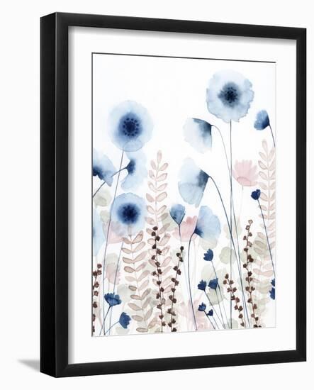 Sweet Flower Field I-Grace Popp-Framed Art Print