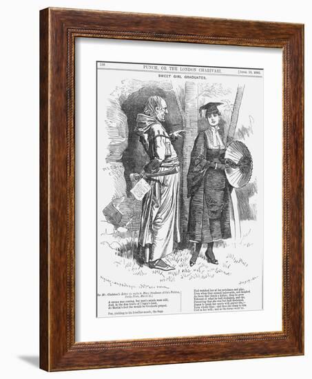 Sweet Girl Graduates, 1880-Joseph Swain-Framed Giclee Print