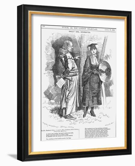 Sweet Girl Graduates, 1880-Joseph Swain-Framed Giclee Print