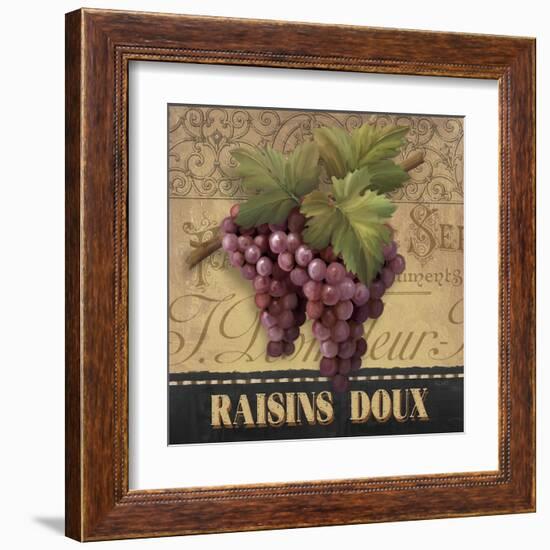 Sweet Grapes-Abby White-Framed Art Print