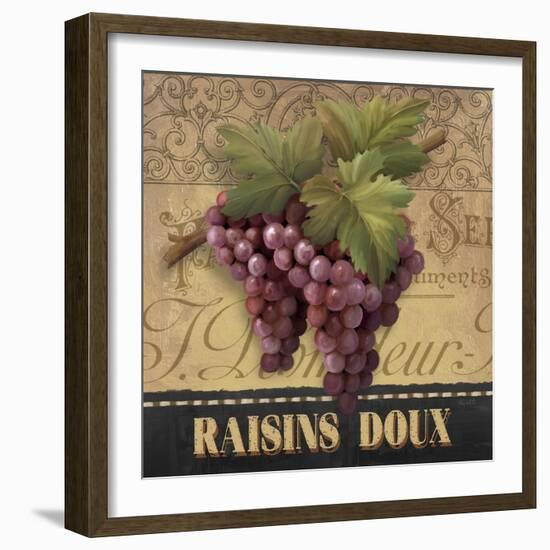 Sweet Grapes-Abby White-Framed Art Print