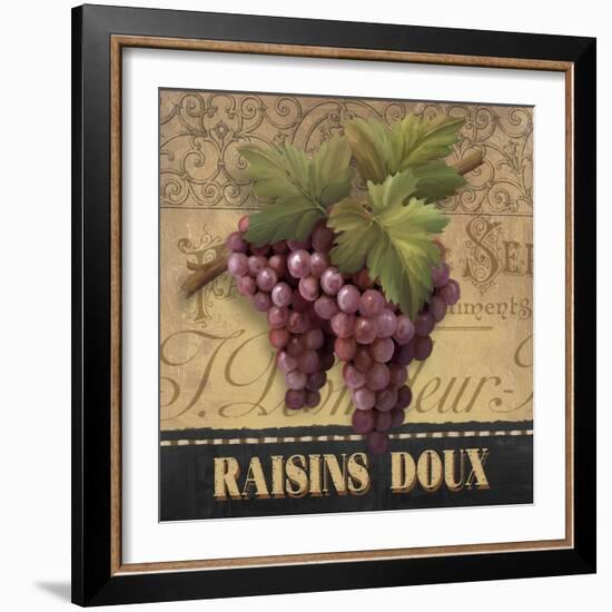 Sweet Grapes-Abby White-Framed Art Print