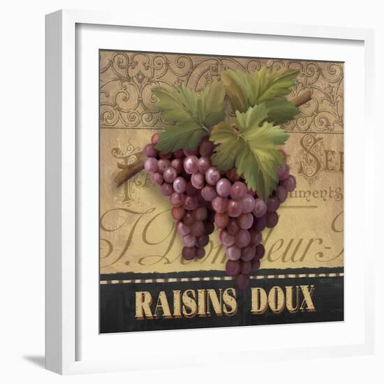 Sweet Grapes-Abby White-Framed Art Print