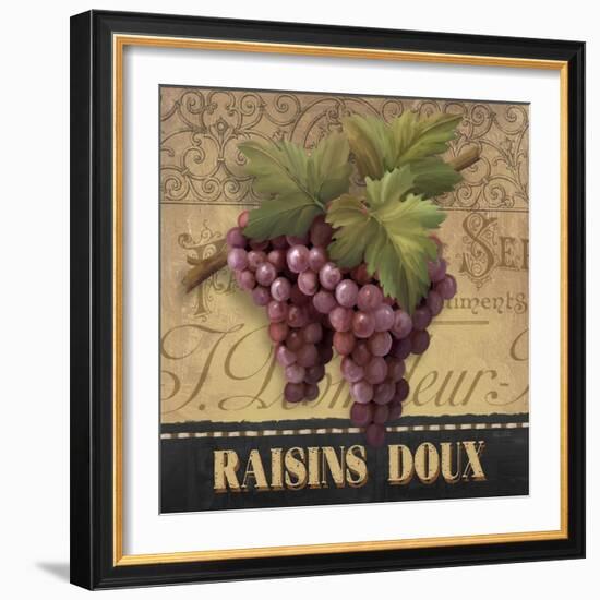 Sweet Grapes-Abby White-Framed Art Print