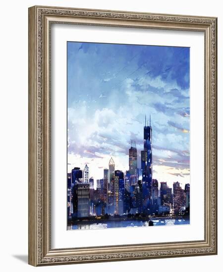 Sweet Home Chicago-Ruth Day-Framed Giclee Print