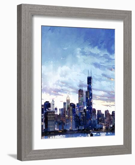 Sweet Home Chicago-Ruth Day-Framed Giclee Print