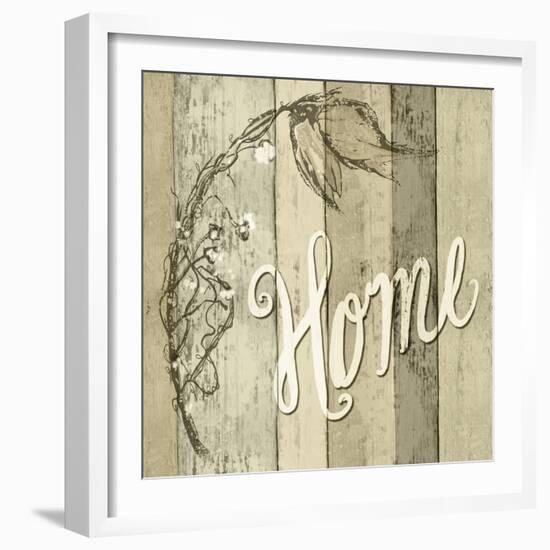 Sweet Home Wood Sign-ALI Chris-Framed Giclee Print