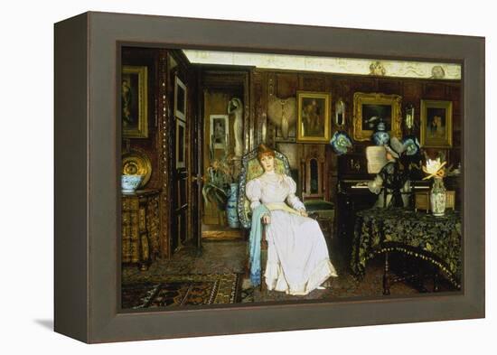 Sweet Home-John Atkinson Grimshaw-Framed Premier Image Canvas