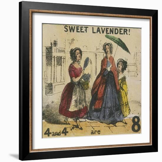 Sweet Lavender!, London, C1840, Cries of London-TH Jones-Framed Giclee Print