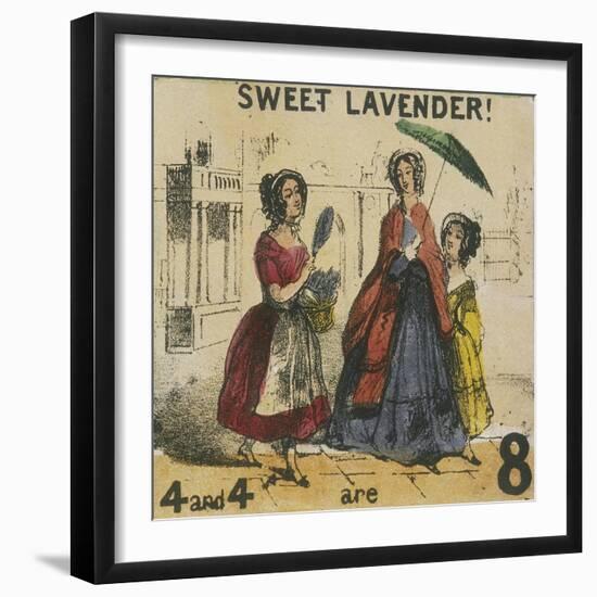 Sweet Lavender!, London, C1840, Cries of London-TH Jones-Framed Giclee Print