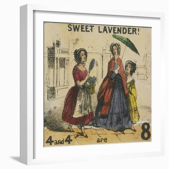 Sweet Lavender!, London, C1840, Cries of London-TH Jones-Framed Giclee Print