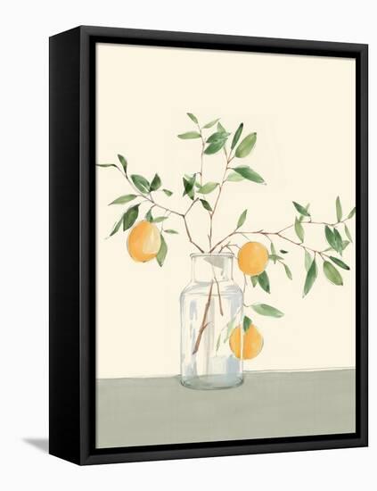 Sweet Lemonade-Isabelle Z-Framed Stretched Canvas