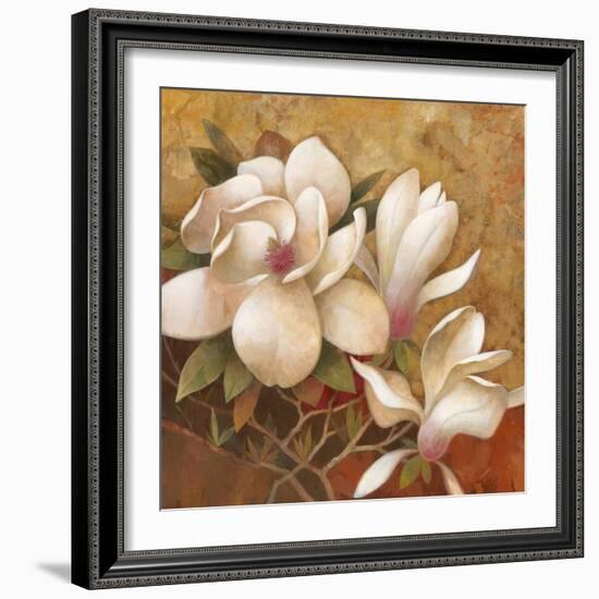 Sweet Magnolia I-Elaine Vollherbst-Lane-Framed Art Print