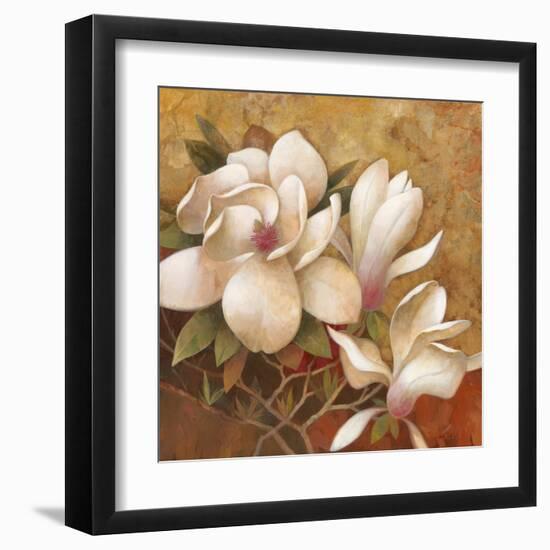 Sweet Magnolia I-Elaine Vollherbst-Lane-Framed Art Print