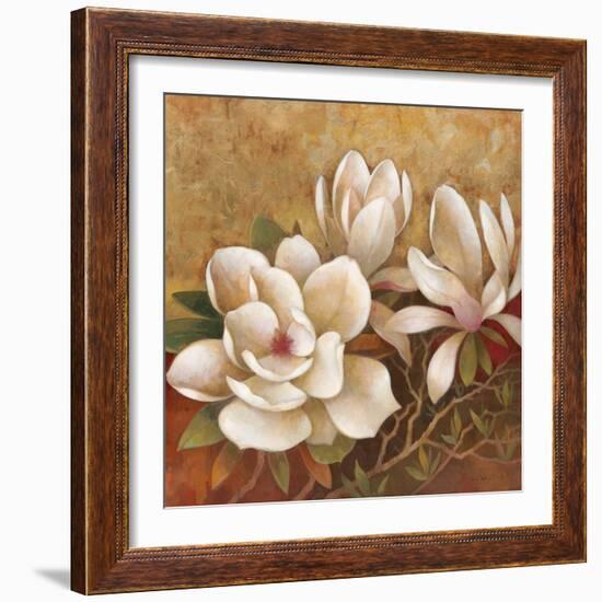 Sweet Magnolia II-Elaine Vollherbst-Lane-Framed Art Print