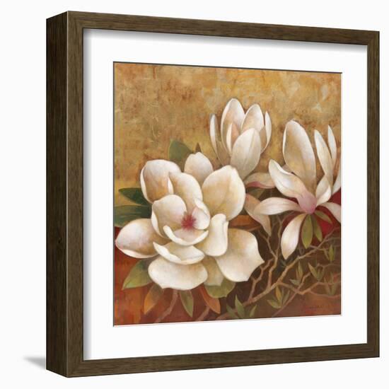 Sweet Magnolia II-Elaine Vollherbst-Lane-Framed Art Print