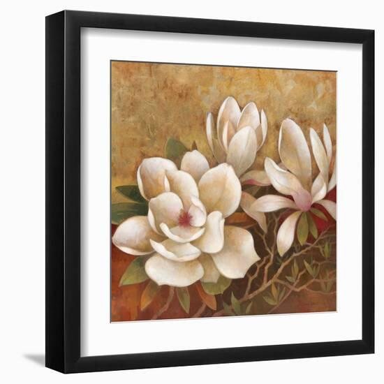 Sweet Magnolia II-Elaine Vollherbst-Lane-Framed Art Print