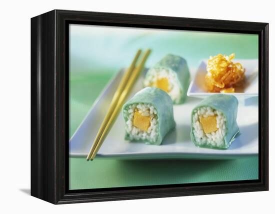 Sweet Maki with Marzipan and Melon-Ulrike Koeb-Framed Premier Image Canvas