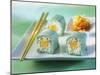 Sweet Maki with Marzipan and Melon-Ulrike Koeb-Mounted Photographic Print