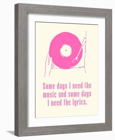 Sweet Melody II-Melissa Wang-Framed Premium Giclee Print