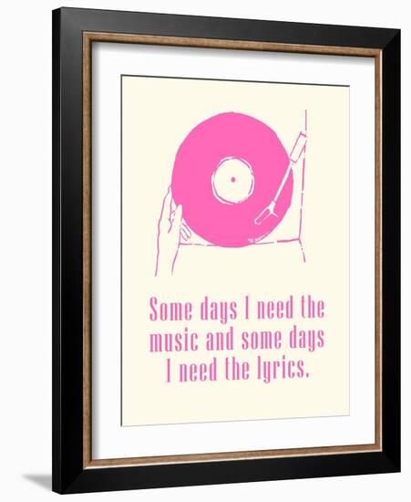 Sweet Melody II-Melissa Wang-Framed Premium Giclee Print