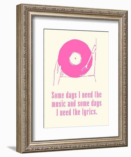 Sweet Melody II-Melissa Wang-Framed Art Print