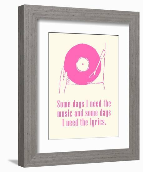 Sweet Melody II-Melissa Wang-Framed Art Print