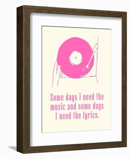 Sweet Melody II-Melissa Wang-Framed Art Print