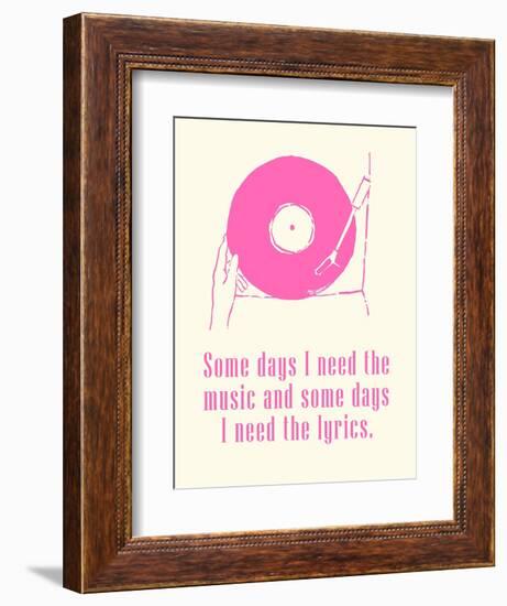 Sweet Melody II-Melissa Wang-Framed Art Print