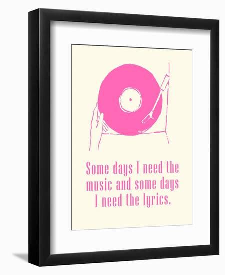 Sweet Melody II-Melissa Wang-Framed Art Print