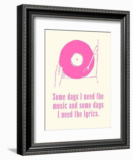 Sweet Melody II-Melissa Wang-Framed Art Print