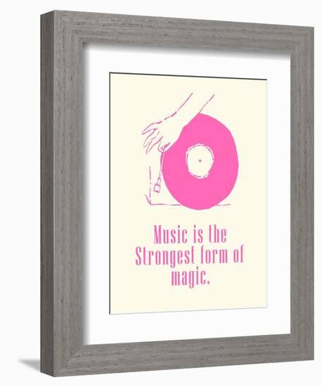 Sweet Melody IV-Melissa Wang-Framed Art Print