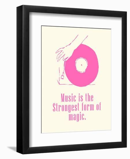 Sweet Melody IV-Melissa Wang-Framed Art Print