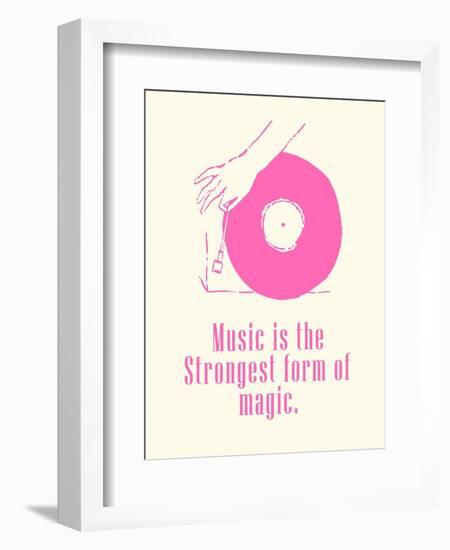 Sweet Melody IV-Melissa Wang-Framed Art Print