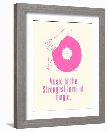 Sweet Melody IV-Melissa Wang-Framed Premium Giclee Print