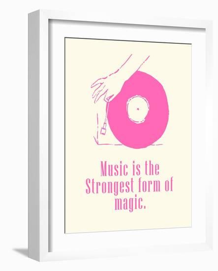 Sweet Melody IV-Melissa Wang-Framed Premium Giclee Print