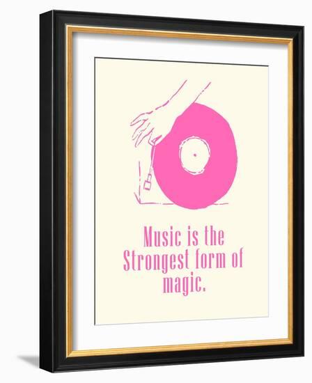 Sweet Melody IV-Melissa Wang-Framed Premium Giclee Print