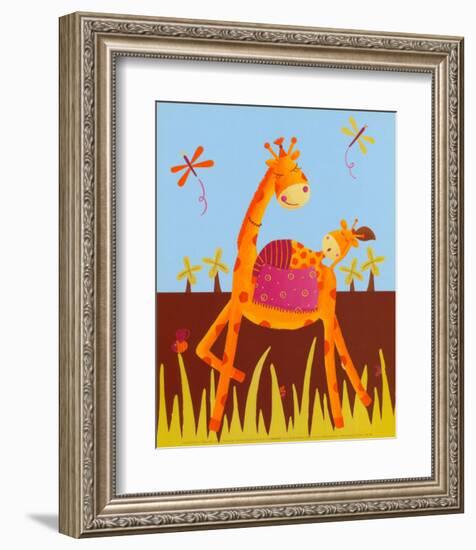 Sweet Nap-Ibrahima-Framed Art Print